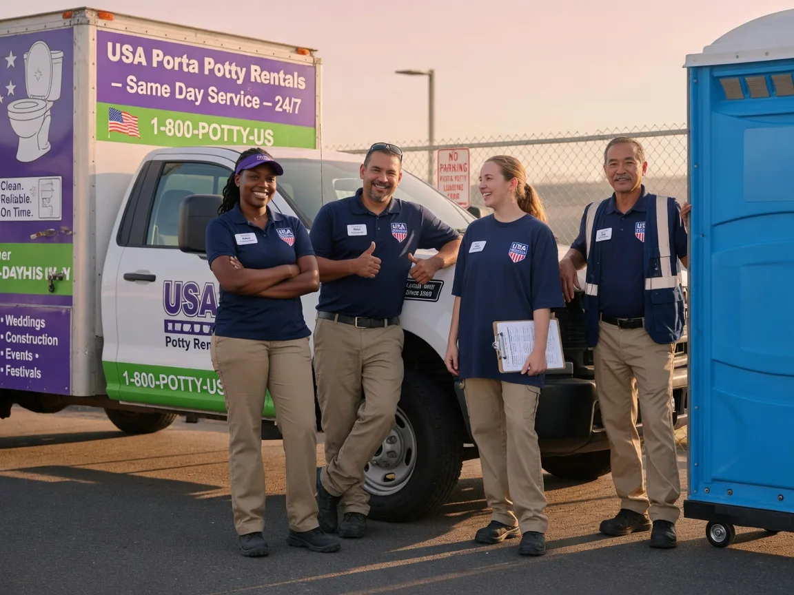 Porta Potty Rental company in Eldena, IL