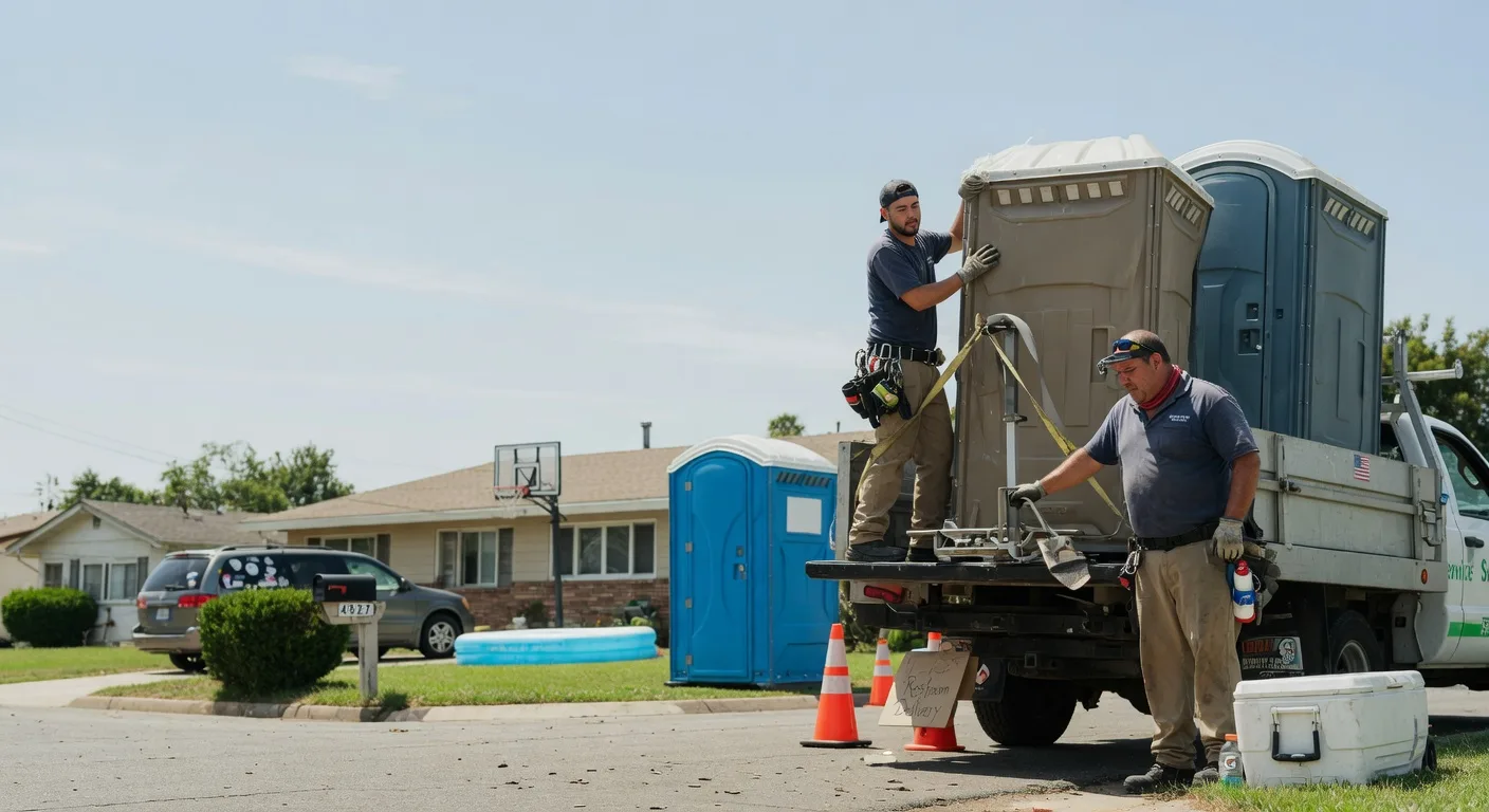 Porta Potty Rental in Eldena, IL near me