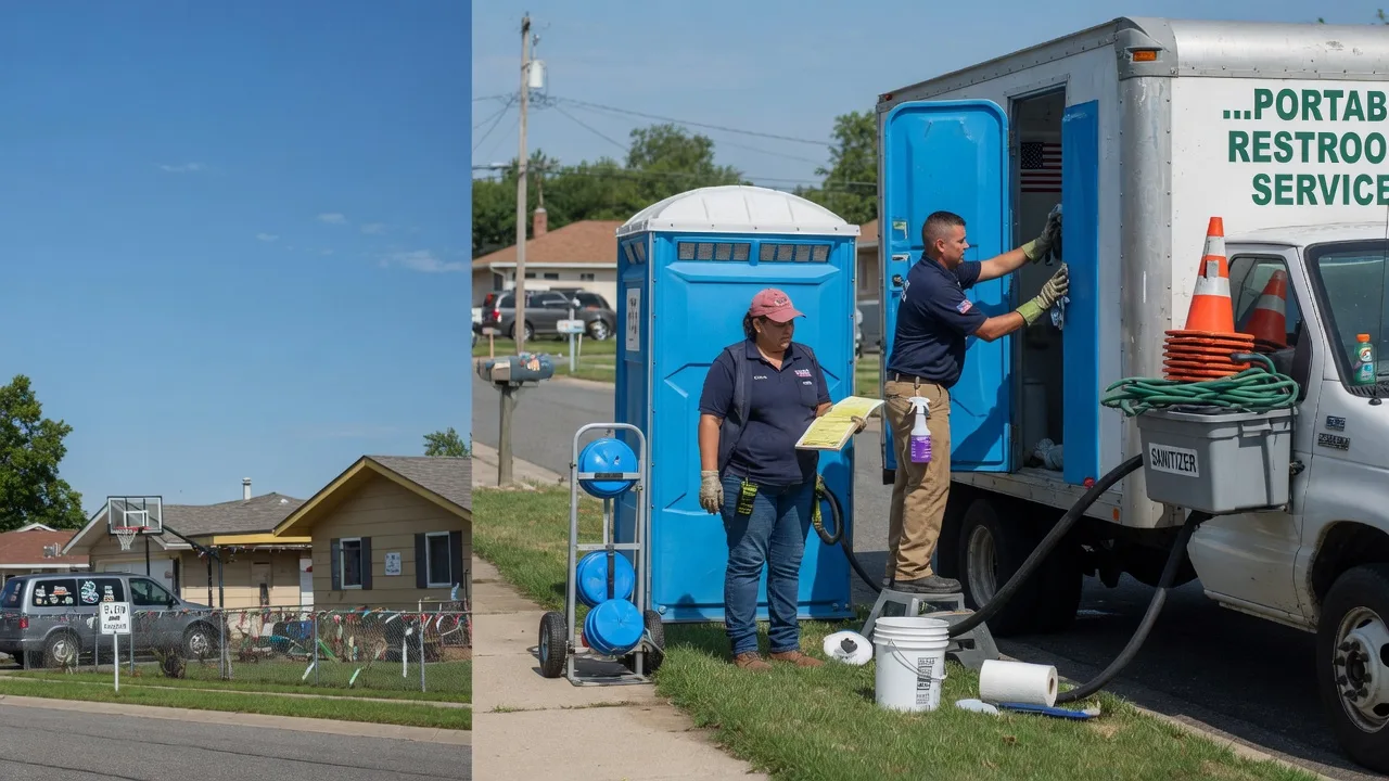 Portable Toilet Rental in Eldena, IL near me